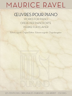 Front cover_Maurice Ravel - Works For Piano