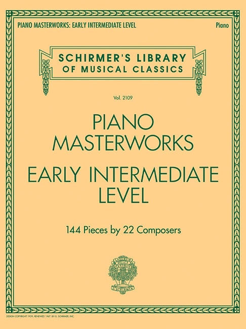 Front cover_Piano Masterworks - Early Intermediate Level