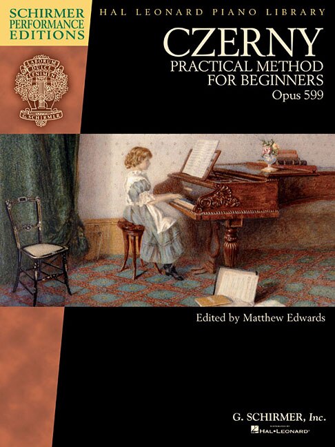Front cover_Czerny - Practical Method For Beginners, Opus 599