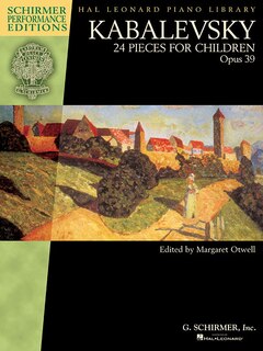 Front cover_Kabalevsky - 24 Pieces For Children, Opus 39