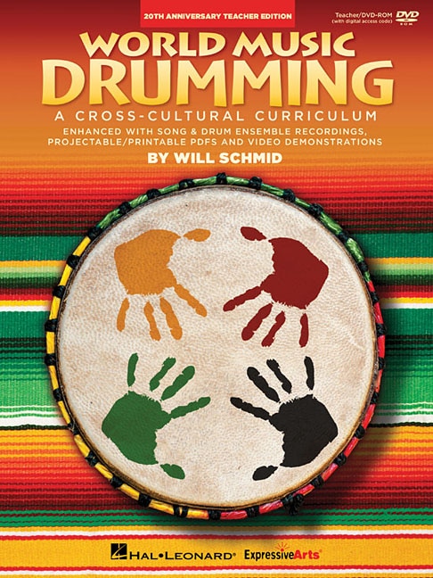Couverture_World Music Drumming: Teacher/dvd-rom (20th Anniversary Edition)