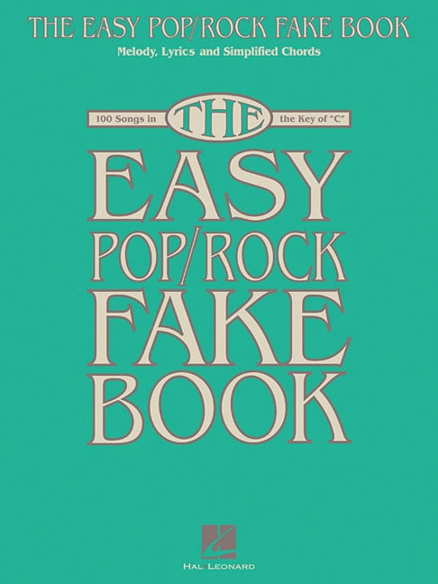 Front cover_The Easy Pop/rock Fake Book