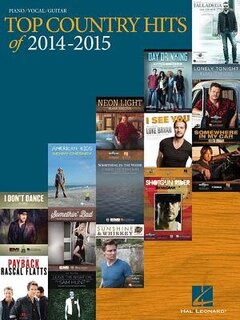 Front cover_Top Country Hits of 2014-2015