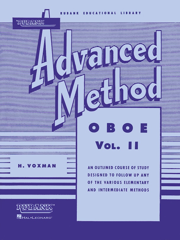 Front cover_Rubank Advanced Method - Oboe Vol. 2