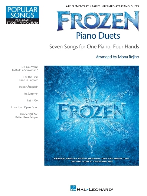 Couverture_Frozen Piano Duets
