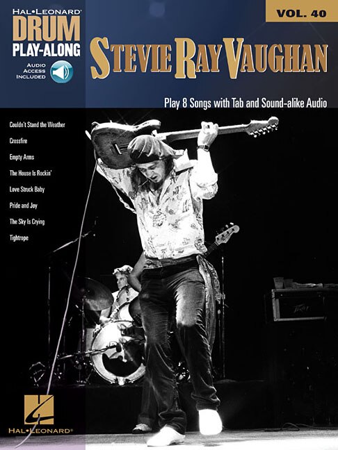 Stevie Ray Vaughan: Drum Play-along Volume 40