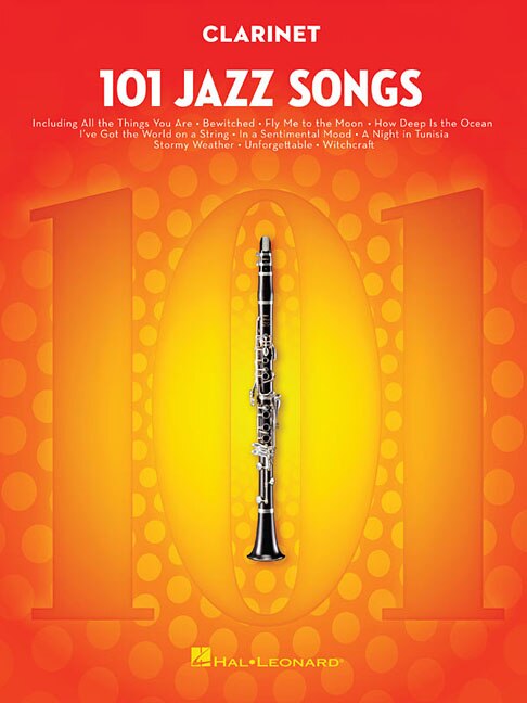 Front cover_101 Jazz Songs For Clarinet