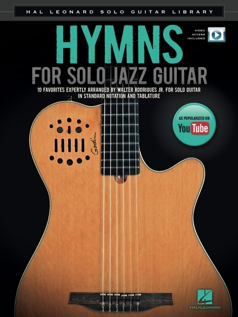 Couverture_Hymns for Solo Jazz Guitar                                                                          Hal Leonard Solo Guitar Library - Book/Online Audio