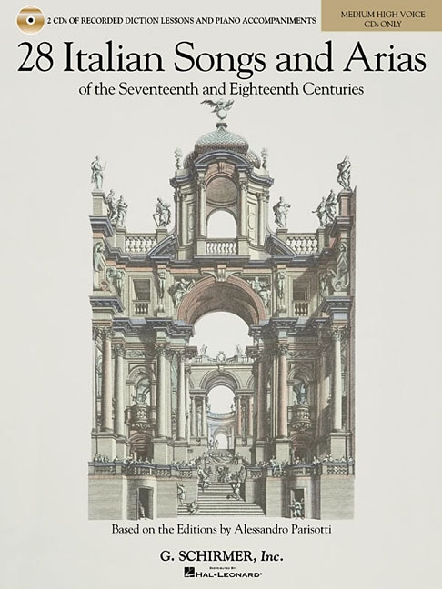 Front cover_28 Italian Songs & Arias Of The 17th And 18th Centuries - Medium High Voice