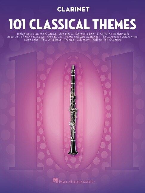 Front cover_101 Classical Themes For Clarinet