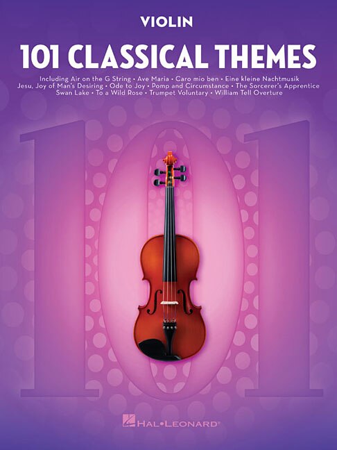 Front cover_101 Classical Themes For Violin