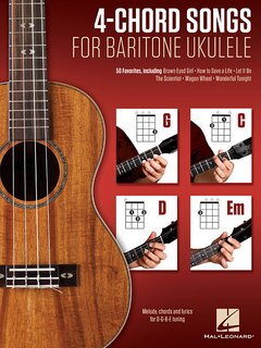 Front cover_4-Chord Songs for Baritone Ukulele (G-C-D-Em)