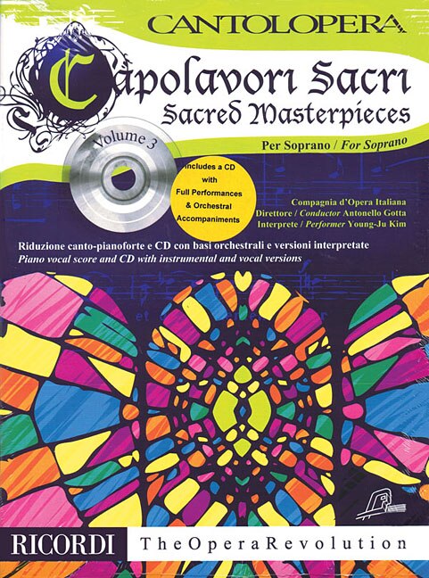 Sacred Masterpieces For Soprano: Cantolopera Series
