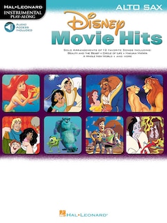 Front cover_Disney Movie Hits For Alto Sax