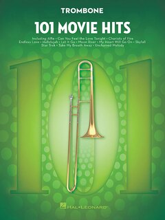 Front cover_101 Movie Hits For Trombone