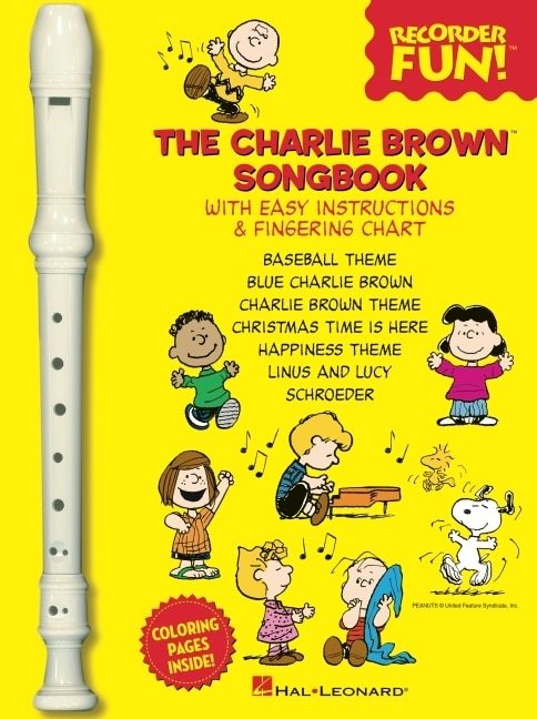 Front cover_The Charlie Brown(tm) Songbook - Recorder Fun!