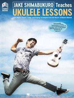 Front cover_Jake Shimabukuro Teaches Ukulele Lessons Book/Online Media