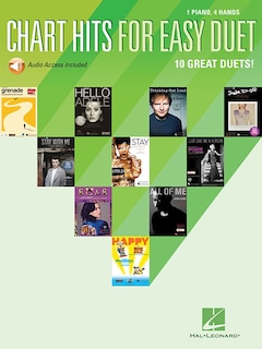 Couverture_Chart Hits For Easy Duet