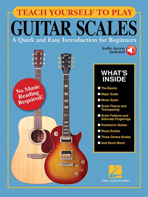 Front cover_Teach Yourself To Play Guitar Scales