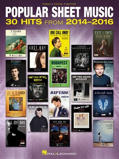 Front cover_Popular Sheet Music
