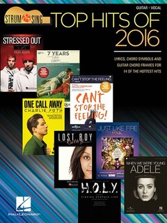 Couverture_Top Hits of 2016 - Strum & Sing Guitar