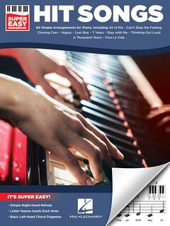 Front cover_Hit Songs - Super Easy Songbook