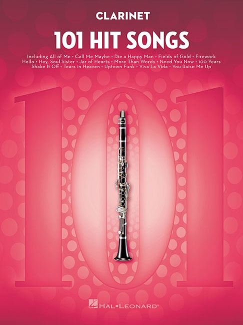 Front cover_101 Hit Songs for Clarinet