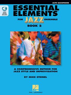 Couverture_Essential Elements For Jazz Ensemble Book 2 - Eb Alto Saxophone