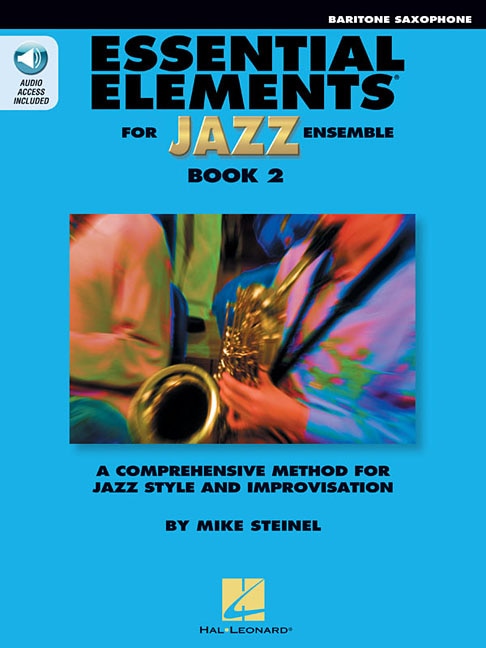 Front cover_Essential Elements For Jazz Ensemble Book 2 - Eb Baritone Saxophone