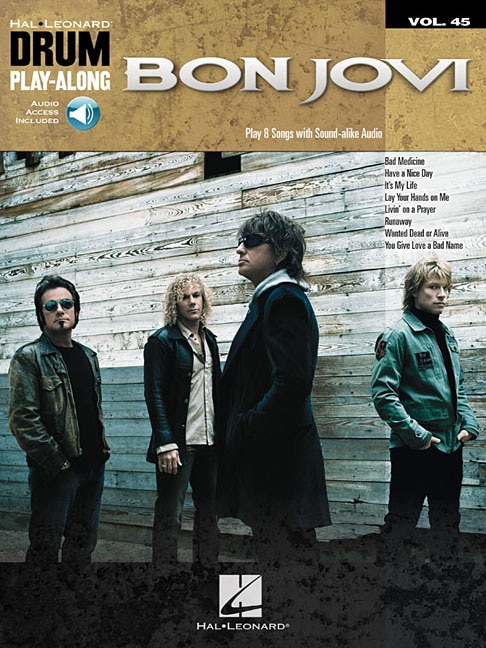 Bon Jovi: Drum Play-along Volume 45