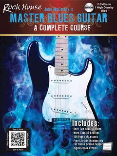 Couverture_Rock House Master Blues Guitar                                                                      A Complete Course - Book/Online Media