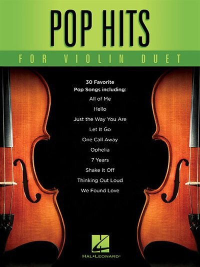 Couverture_Pop Hits For Violin Duet