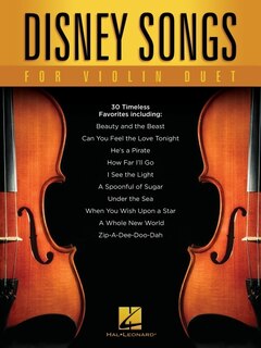 Couverture_Disney Songs For Violin Duet