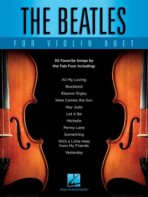 Front cover_The Beatles For Violin Duet