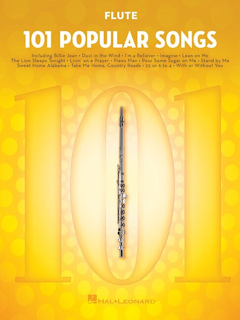 Front cover_101 Popular Songs for Flute