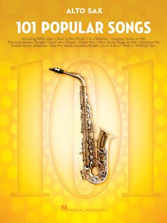 Front cover_101 Popular Songs for Alto Sax