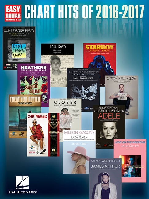 Couverture_Chart Hits Of 2016-2017