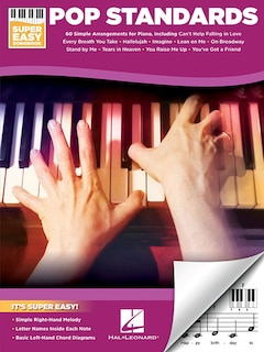 Front cover_Pop Standards - Super Easy Songbook