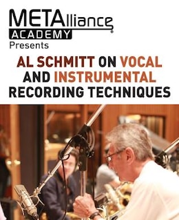 Couverture_Al Schmitt On Vocal And Instrumental Recording Techniques