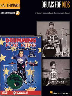 Drumming For Kids Pack: Includes Hal Leonard Drums For Kids Book With Sam Zucchini's Drumming For Kids Dvd