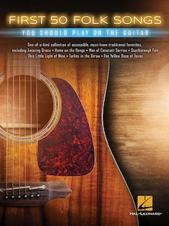 Front cover_First 50 Folk Songs You Should Play On Guitar