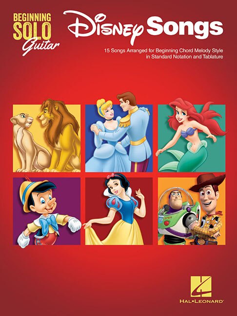 Front cover_Disney Songs - Beginning Solo Guitar