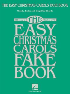 Front cover_The Easy Christmas Carols Fake Book