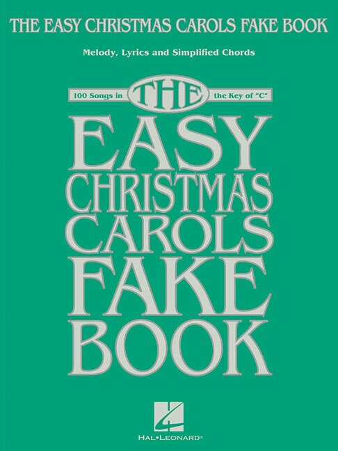 Front cover_The Easy Christmas Carols Fake Book