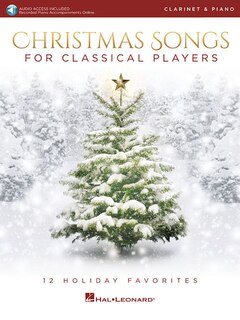 Front cover_Christmas Songs For Classical Players - Clarinet And Piano