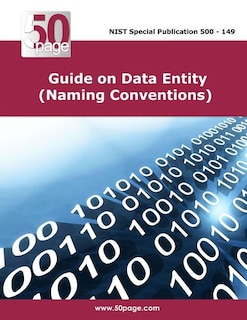Front cover_Guide on Data Entity (Naming Conventions)