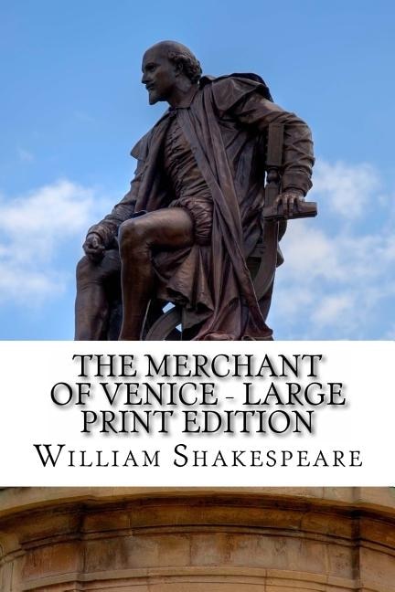 Front cover_The Merchant of Venice - Large Print Edition