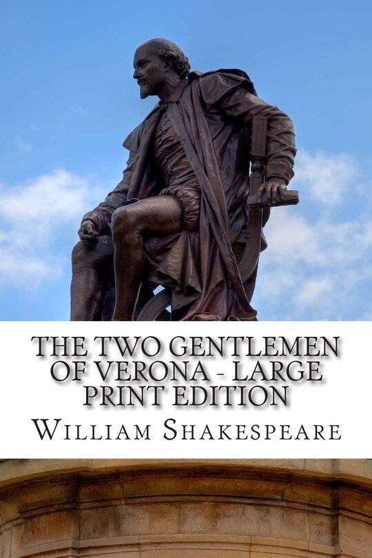 Couverture_The Two Gentlemen of Verona - Large Print Edition