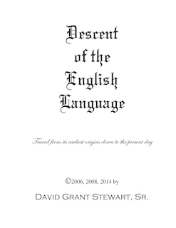 Couverture_Descent of the English Language