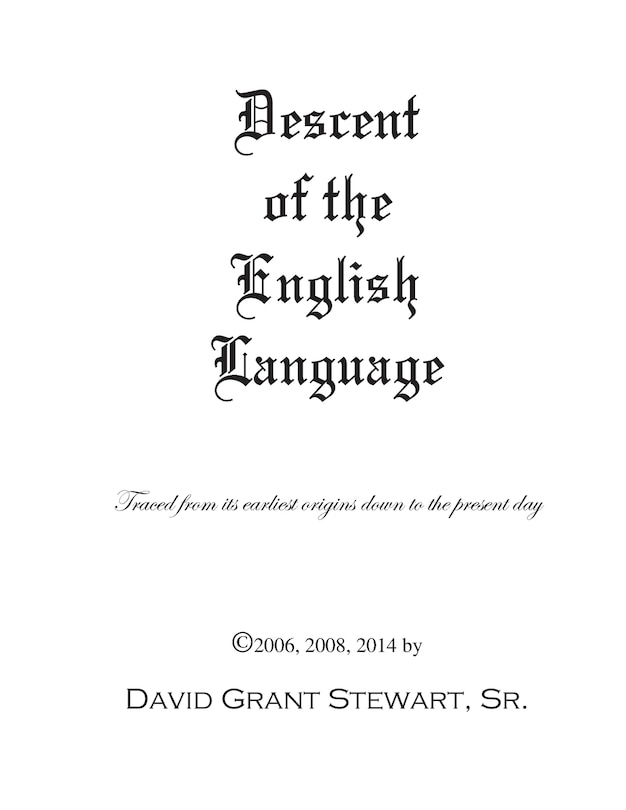 Couverture_Descent of the English Language